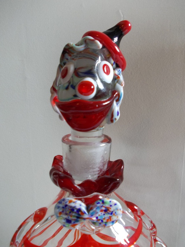 Murano? Clown Decanter picture 1